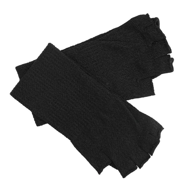 Protector de brazo, protectores de brazo de 45 cm/17,7 pulgadas, mangas de protección para brazos cortados, manga de brazo de medio dedo, valor inmejorable