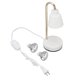 thumbnail image 5 of Lámpara de Noche con Difusor de Aromas, Mini Lámpara de Vela con Luz LED y Aceites Esenciales para Dormitorio Baño Relajación 110V (Blanco), 5 of 8