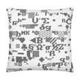 thumbnail image 2 of ASCII XERO Coussin Décoratif, 2 of 4