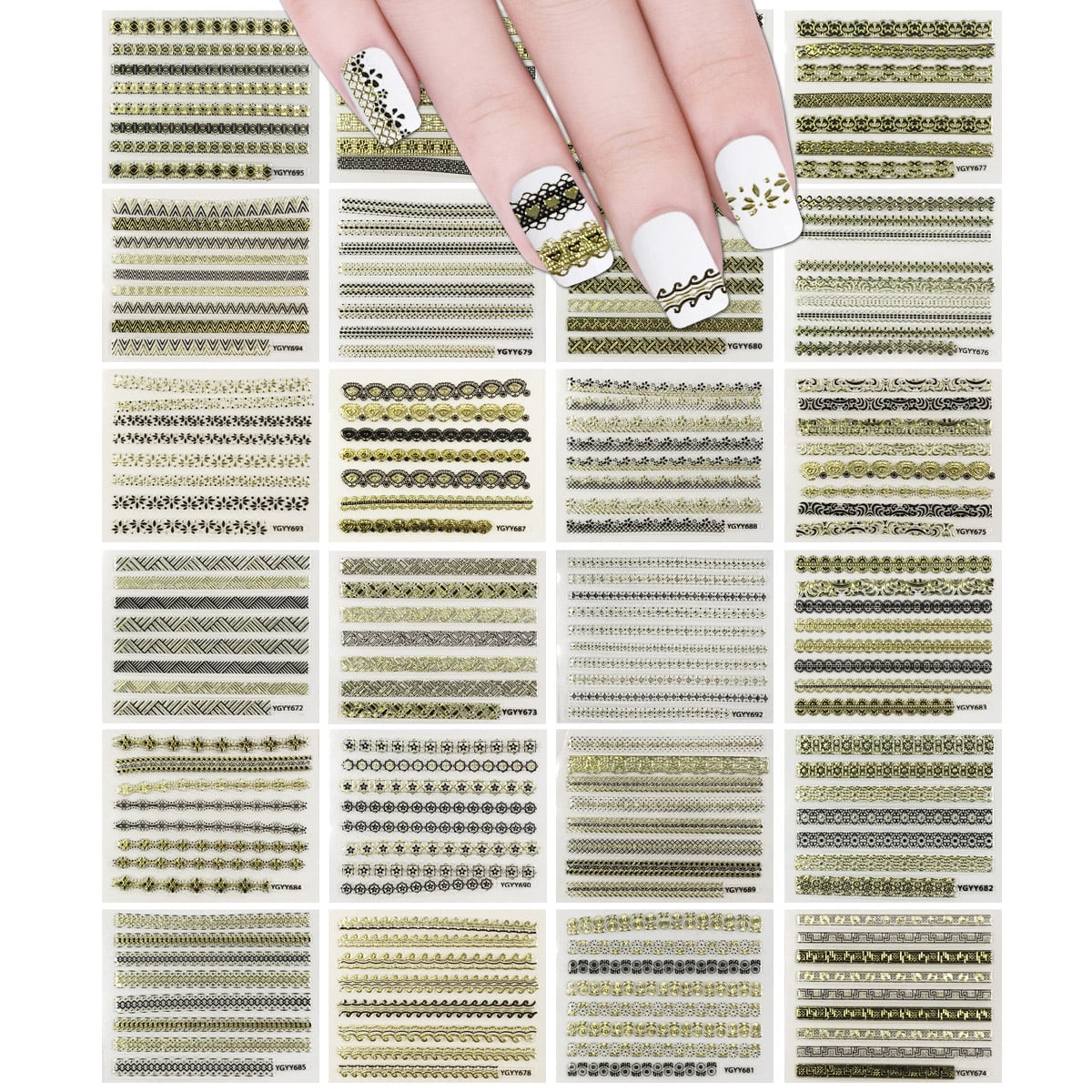 nail strips for nail art