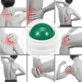 thumbnail image 3 of Manual Massage Roller Ball Body Massage Tool Stress Ease Polypropylene Artificial Resin White Green, 3 of 7