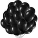 thumbnail image 2 of Globos negros de látex de USCNC, 120 globos de helio de 12 pulgadas para decoración de fiestas como fiestas de cumpleaños, baby shower, bodas, Halloween o fiestas de Navidad (cinta negra), 2 of 3
