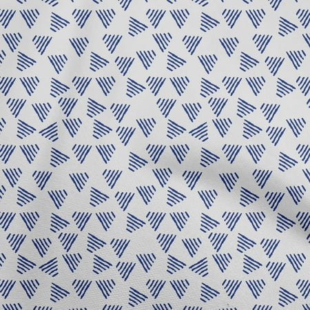 oneOone Viscose Jersey Navy Blue Fabric Block Sewing Craft Projects Fabric Prints By Yard 60 Inch Wide-SW