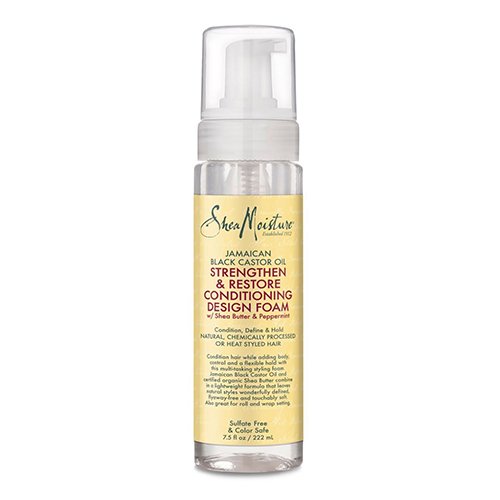 Shea Moisture Strengthen and Restore Conditioning Design Hair Foam with