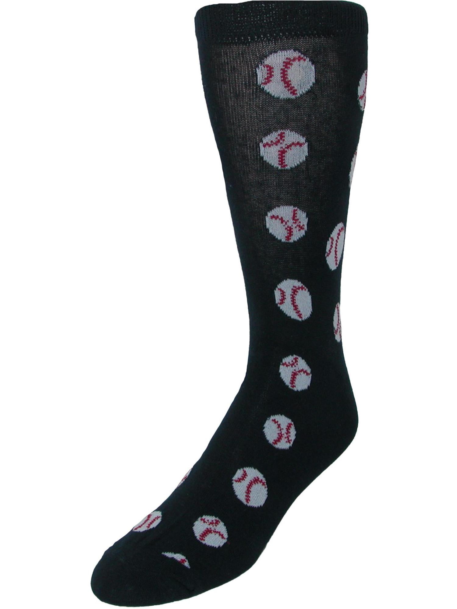 Parquet Parquet Novelty Baseball Dress Socks (Men's)