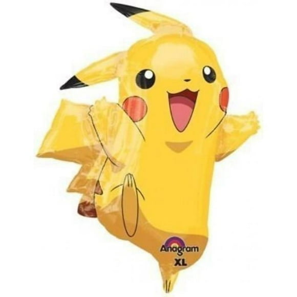Anagram International 2946001 Pikachu Shape Balloon Pack, 31"