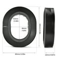 thumbnail image 5 of Upgrades Ear Pad for HS35 HS40 Headsets Earpads Providing Long Last Comfort and Noise Reductions Earmuff Ear Covers, 5 of 7
