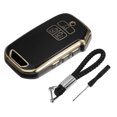 thumbnail image 1 of TPU 7 Botones Llavero Funda con Llave Cadena para Kia Ceed - 1uds Negro, 1 of 7
