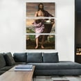 thumbnail image 2 of ARTCANVAS Saint John Baptist 1605 Canvas Art Print by Juan Sanchez Cotan - Size: 60" x 40" (1.50" Deep) (3-Piece), 2 of 9