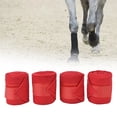 thumbnail image 4 of Horse Bandages Leg Wraps, Baby & Toddler Toys Rocking Horses & Animals Stable Bandages Horse Equestrian Leg Wraps Horse Leg Boot Wraps for Horse Dog Cow Cat Exercising Training Dri, 4 of 7