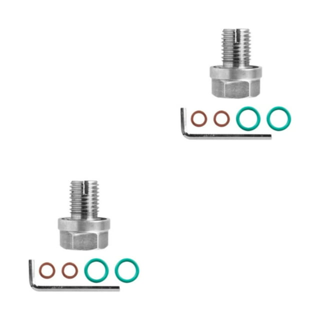 relayinert Stainless Steel Extra Large Drain Plug For Time-saving And Money-saving Repairs Thread Repair Kit M12.1X1.25 2Set