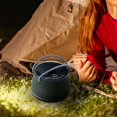 thumbnail image 2 of Hervidor de agua al aire libre Olla de cocina plegable compacta de 1L para viajes, senderismo, pesca, Picnic, hervidor de agua hirviendo, , suministros para exteriores, 2 of 8