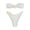 White #62, variant on Dresfit Breezy Two Piece Swimsuit for Women - Quick Dry Beach Bikini White S