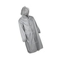 thumbnail image 4 of TISHITA Imperméable à Capuche Mode Poncho de Pluie pour Adultes Cyclisme Sport Extérieur Gris, 4 of 8