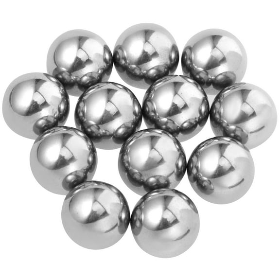Hemoton 12 Pcs Bearing Balls Stainless Steel Balls Dispenser Bottle Roller Balls Precision Steel Balls 12mm