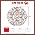 thumbnail image 3 of Daiia Cute Baseball Drawing Merry Christmas Tree Skirt , Xmas Large Lace-up Tree Skirt, Santa Snowflakes Rustic Home Decorations New Year Party Farmhouse Decor-30", 3 of 7