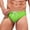 Green, variant on Men's Hawaii Soft Swimming Trunks - Triangle Swimsuit - Lace Up - Beach/Seaside - Polyester Spandex - S-XXL
