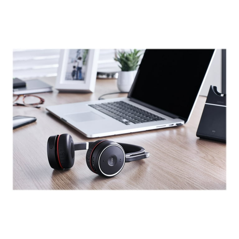 Jabra Evolve 75 UC Stereo - Headset - on-ear - Bluetooth