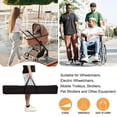 thumbnail image 3 of Heavy-Duty Anti-Slip Wheelchair Ramp - 661Lbs Capacity, Perfect for Home and Travel, 3 of 9