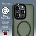 thumbnail image 4 of TwinTech UV-Resistant Cell Phone Case for iPhone 15 Pro Max Dark Green, 4 of 7