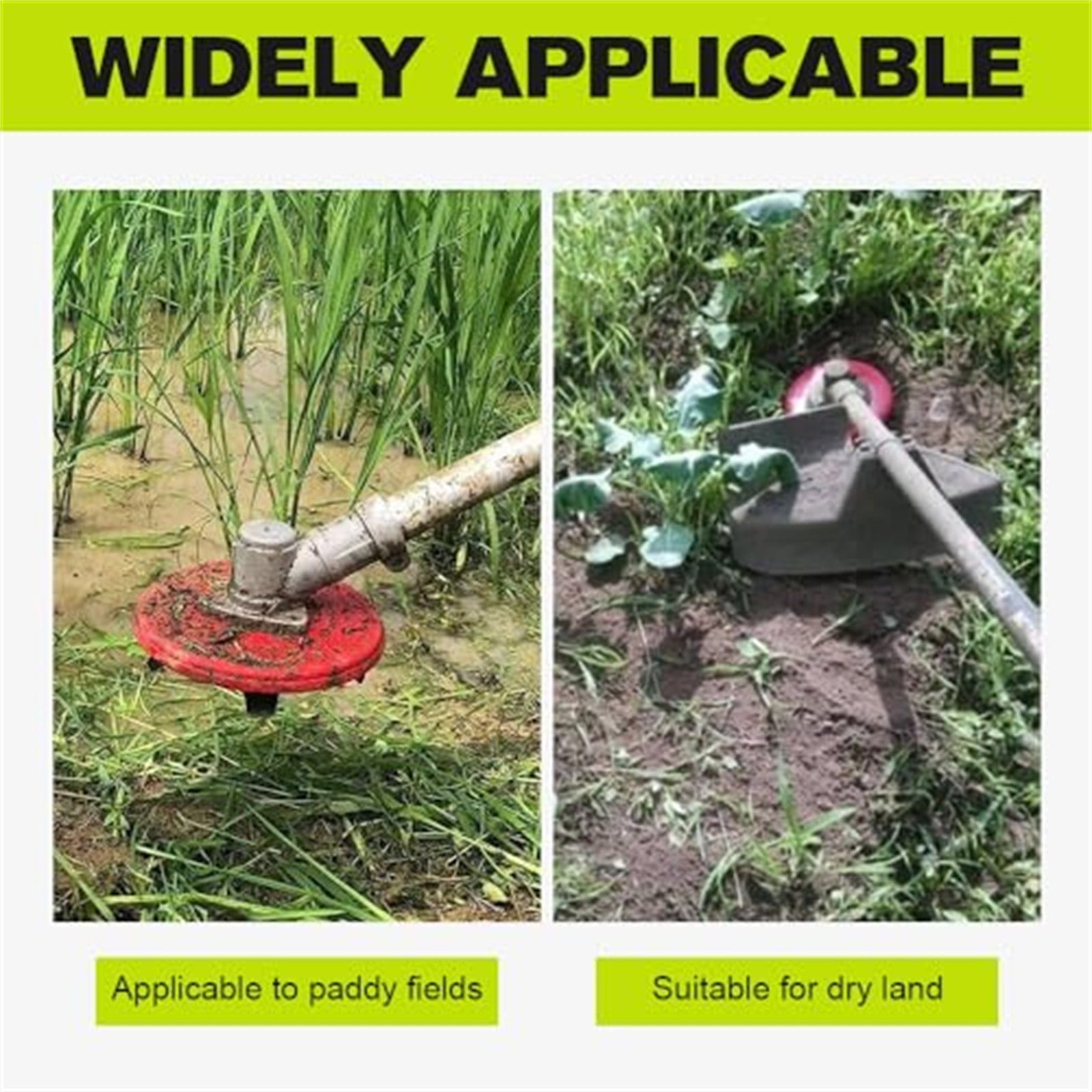 1PC Universal Trimmer Head for Weed Eater - Versatile Weed Trimmer Accessory for Lawn, Garden, Farm, Paddy Field - Compatible with Most Gas & Electric String Trimmers, Easy to Install
