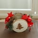 thumbnail image 5 of Fiudx Liquidación navideña Adornos de candelabros navideños Vela de cena Vela de té Adorno de escritorio Decoración de mesa de comedor Decoración de madera Vela decorativa Vela de Navidad, 5 of 6
