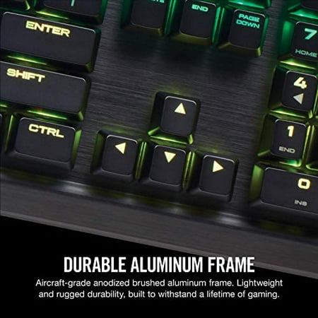 Corsair K95 Rgb Platinum Mechanical Gaming Keyboard Usb Passthrough Media Controls Fastest Cherry Mx Speed Walmart Canada