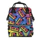 thumbnail image 1 of Disketp Vintage Audio Cassettes Mochila de Pañales de Gran Capacidad con Múltiples Bolsillos, Mochila de Viaje Multifuncional para Bebé, Unisex, Moderna y Resistente, 1 of 6