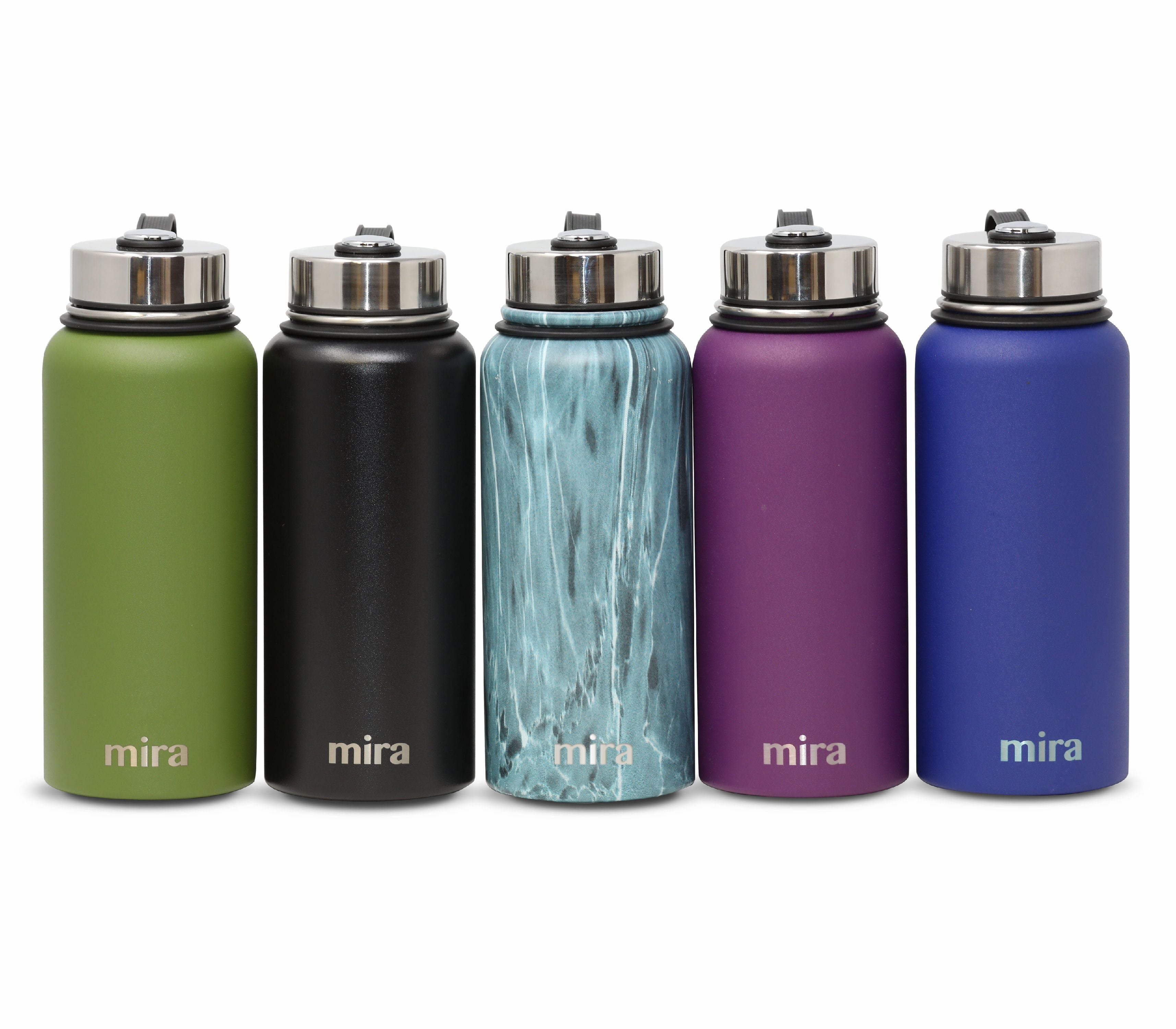 MIRA 32 Oz Stainless Steel Vacuum Insulated Wide Mouth Water Bottle