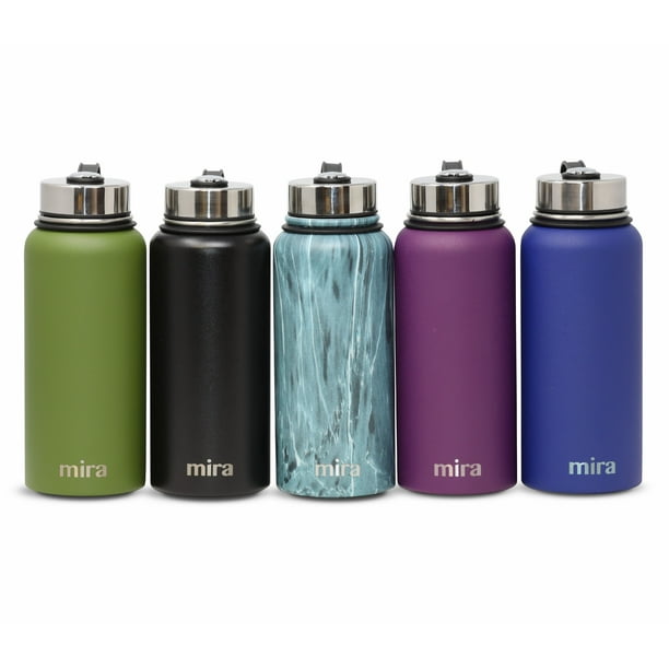 MIRA 32 Oz Stainless Steel Vacuum Insulated Wide Mouth Water Bottle
