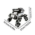 thumbnail image 3 of Hearth & Gear Water Bomb Remote Control Car Suitable For Children's Outdoor Play With Shooting Function Durable Material Interactive Toy Suitable For Children 7 And Above Huge Remote Control Car for, 3 of 6