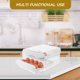 thumbnail image 3 of BESTYASH Organizador Para Huevos Doble Para Refrigerador Y Cocina Con Y Tapa Transparente, 3 of 8