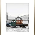 thumbnail image 6 of 16x20 Gold Picture Frame Displays Photo 11x14 with Mat or 16 x 20 Without Mat for Wall Mounting, Classic Satin Aluminum Frames with Real Glass (Pack of 1), 6 of 6