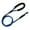 Blue, variant on Vibrant Life 6' Neoprene Cushioned Rope Dog Leash, Black