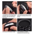 thumbnail image 3 of OHOIOLLA 1Par Almohadillas De Espuma Suave Para Auriculares K450 Compatible Y Duradero, 3 of 5