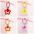thumbnail image 2 of wnpxqnt Five-pointed Star Acrylic Keychain Dopamine Earphone Set Hanging Decoration C9S5, 2 of 9
