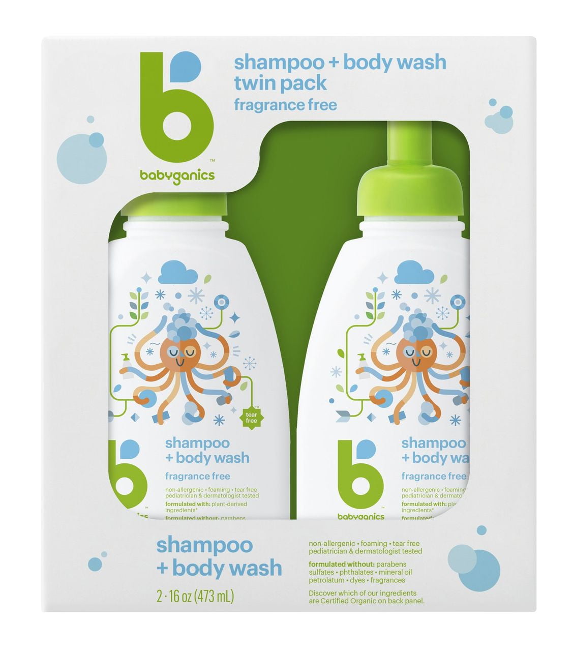babyganics shampoo and body wash