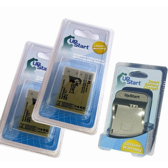 2x Pack - Canon G12 Battery   Charger - Replacement for Canon NB-7L Digital Camera Battery and Charger (1500mAh, 7.4V Lithium-Ion)
