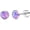 Multi Lavender, variant on Titanium Flatback Earrings for Women Fire and Snow Stud Earrings Flat Back Women Earrings Hypoallergenic Cartilage Flatback Earring Tragus Helix Tragus Conch Piercing 3mm-5mm