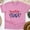 Azalea, variant on Family Matching T-Shirt, Sparkler Tribe Print, USA Holiday Group Outfit, Azalea, Size L