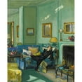 thumbnail image 3 of Sir John Lavery 12x14 Black Modern Framed Museum Art Print Titled - Mrs. Osler (1929), 3 of 5