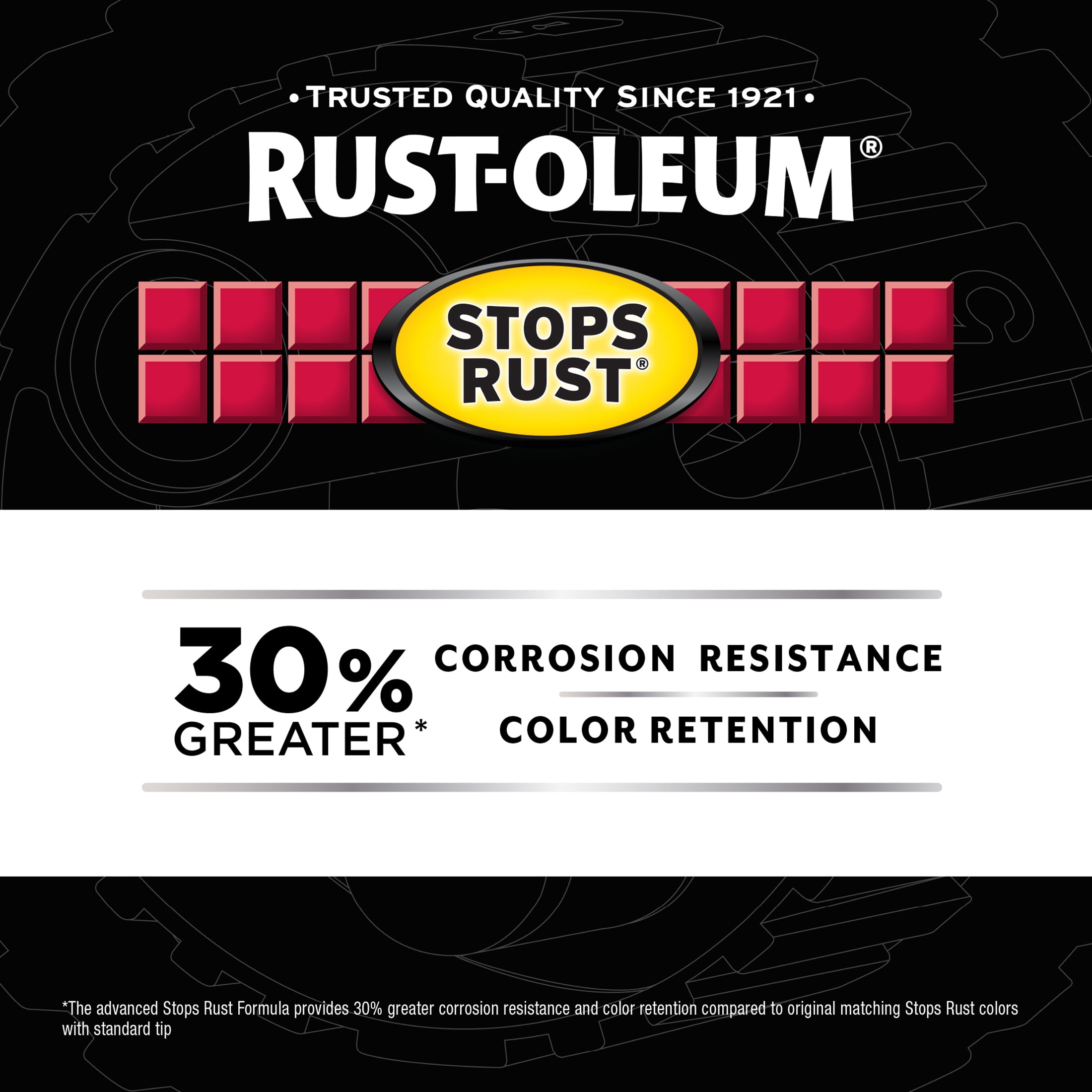 (6 pack) Coastal Gray , Rust-Oleum Stops Rust Custom Sprays 5 in 1 Satin Spray Paint-376872, 12 oz