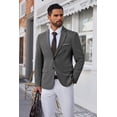 thumbnail image 2 of COOFANDY Men's Business Blazer Slim Fit Lightweight Sport Coats Two Button Casual Suit Jacket, 2 of 6
