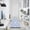 Blue Tile, variant on 72x23.5 Inch Washable Runner Rug Non-Slip Rug with Dotted Backing for Hallway Bedroom Kitchen Blue Tile Printed