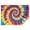 Colorful Tie Dye, variant on Colorful Tie Dye Mandala Pattern Rectangle Tablecloth 60"x84",Waterproof Polyester Rectangle Table Cloth, Wipeable Spillproof Polyester Tablecloth for Dining, Camping, Indoor and Outdoor