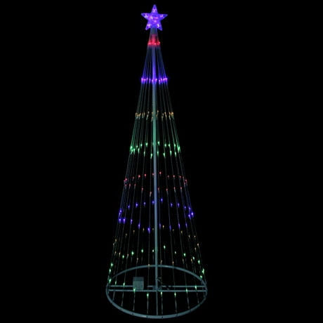 9 multi color led light show cone christmas tree lighted 9 multi color led light show cone christmas tree lighted
