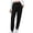 B-Black, variant on SOMER Women's Workout Sweatpants Jogger Lounge Pants with Pockets Light Weight Loose Comfy Casual Pajama Pants