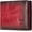 Crimson, variant on RFID Wallets for Men Slim Bifold Front Pocket Wallet with 2 ID Windows QB-05(Crimson )