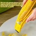 thumbnail image 5 of Trianu Corn Cob Stripper, Corn Peeler from Corn on the Cob, Quick Corn Kernel Cutter Tool, Yellow, 5 of 7
