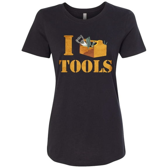 Inktastic I Love Tools Women's T-Shirt
